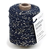 Vivant Lurex Dark Blue Cotton Cord - 54 Yards