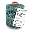 Vivant Lurex Steel Blue Cotton Cord - 54 Yards