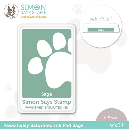Simon Says Stamp Pawsitively Saturated Ink Pad Sage