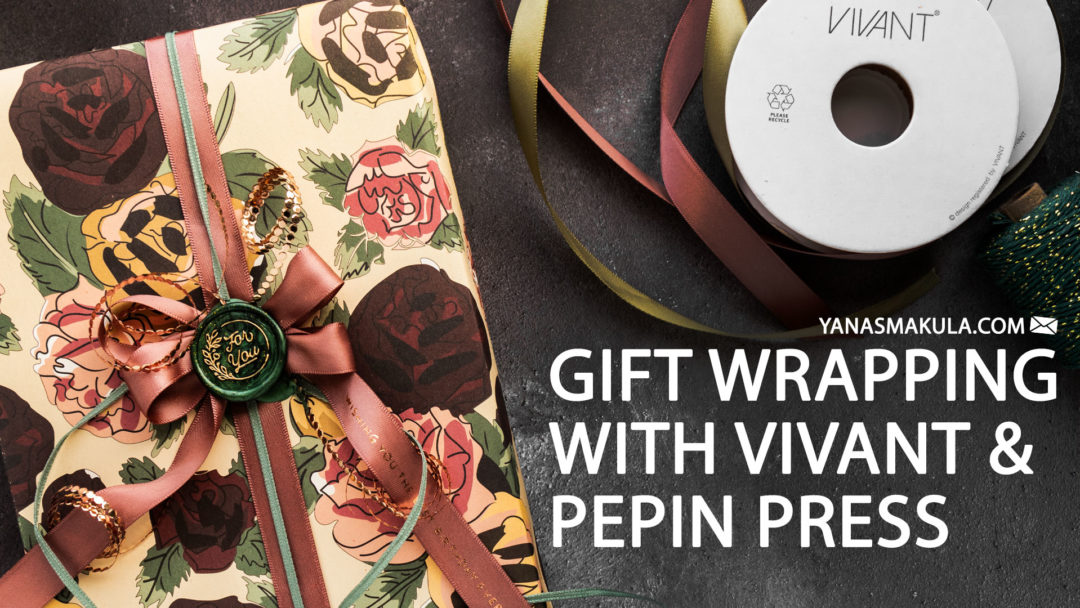 Gift Wrapping with Spellbinders, Vivant & Pepin Press. Video