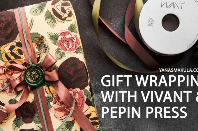 Gift Wrapping with Spellbinders, Vivant & Pepin Press. Video