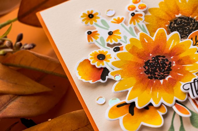 Simon Says Stamp | Fresh Air Fall Flowers Card