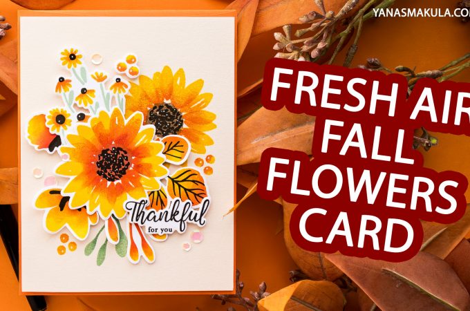 Simon Says Stamp | Fresh Air Fall Flowers Card. Blog Hop + Giveaway