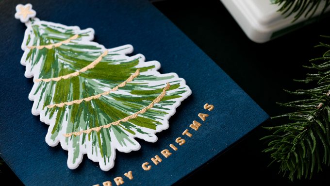 Simon Says Stamp | Fresh Air Holiday Tree Christmas Card. Video