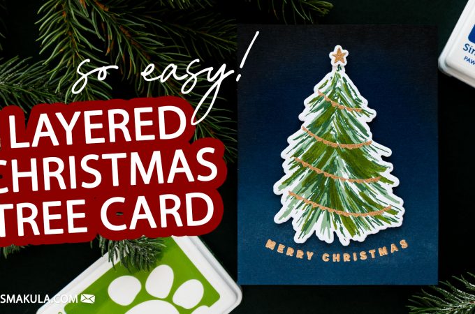 Simon Says Stamp | Fresh Air Holiday Tree Christmas Card. Video