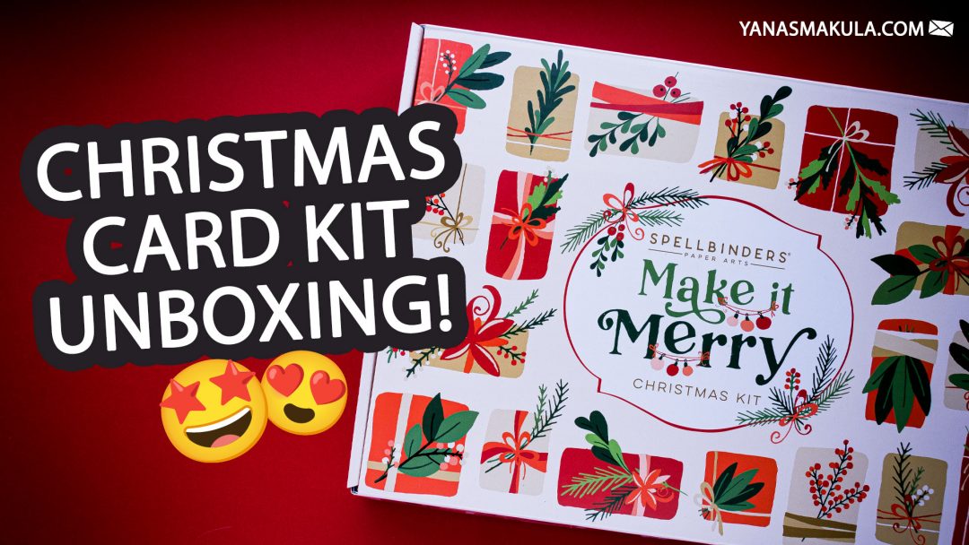 Spellbinders Make It Merry Christmas Kit | Unboxing Video