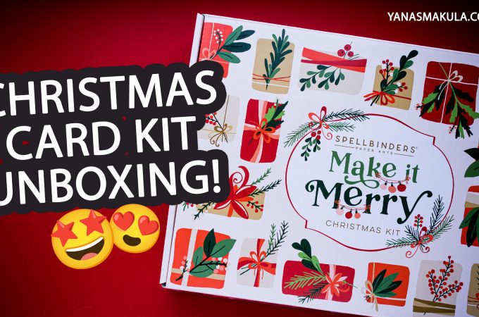 Spellbinders Make It Merry Christmas Kit | Unboxing Video