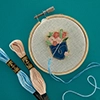 Spellbinders Pocket of Posies Needle Minder 