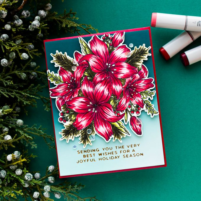 Simon Says Stamp | Festive Bouquets Card. Video