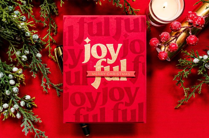 Simon Says Stamp | Joyful Christmas Card. Video