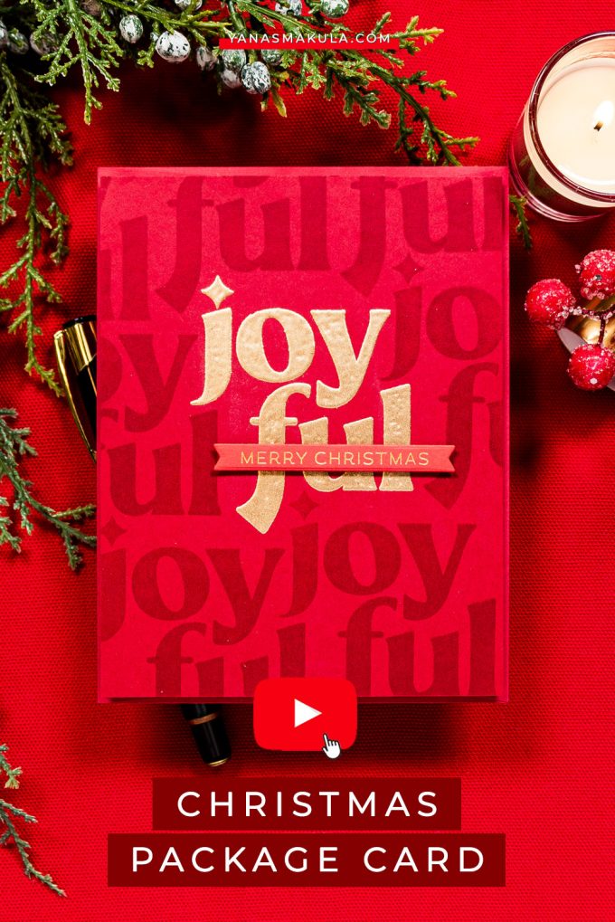 Simon Says Stamp | Joyful Christmas Card. Video