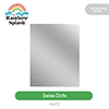 Rainbow Splash Embossing Folder Swiss Dots