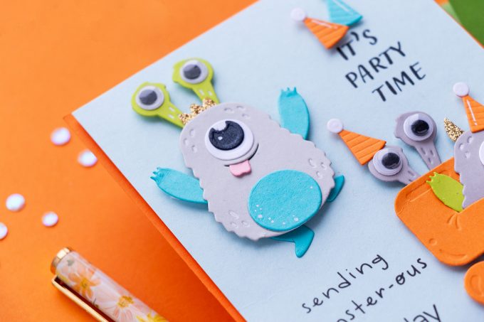 Spellbinders | More Grid Cards Ideas & Monster Birthday Inspiration. Video