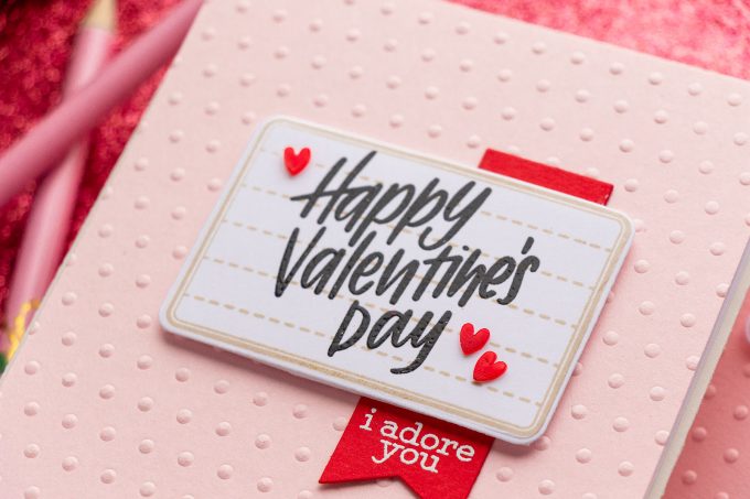 Simon Says Stamp | Notebook-Inspired Valentine's Day Cards. Video