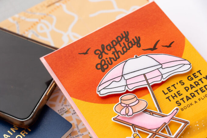 Simon Says Stamp | Travel Themed Birthday Card. Video