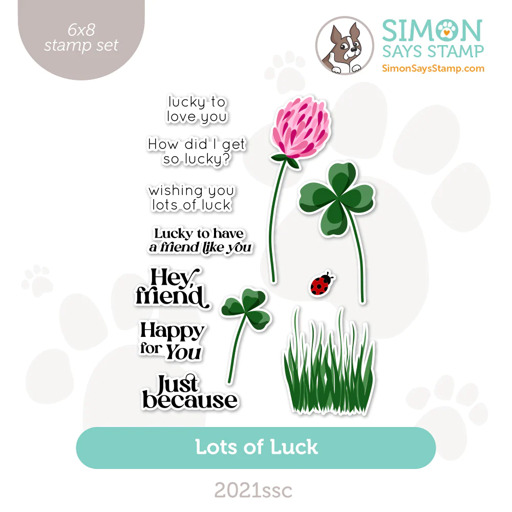 Simon Says Clear Stamps Lots of Luck