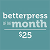 Spellbinders BetterPress Plate of the Month Membership