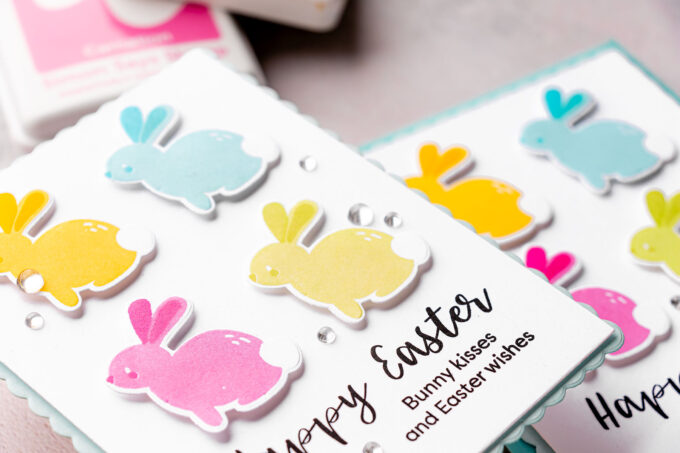 Easter Card by Yana Smakula. Simon Says Stamp Bunny Kisses Stamp Set