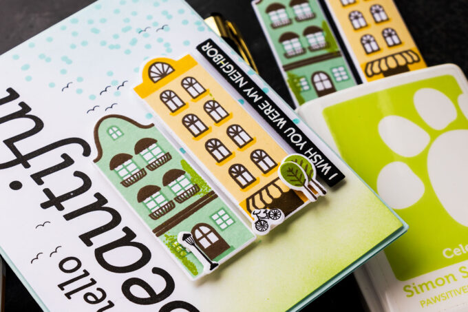 Simon Says Stamp | European Street Buildings - Wish You Were My Neighbor Card. Video