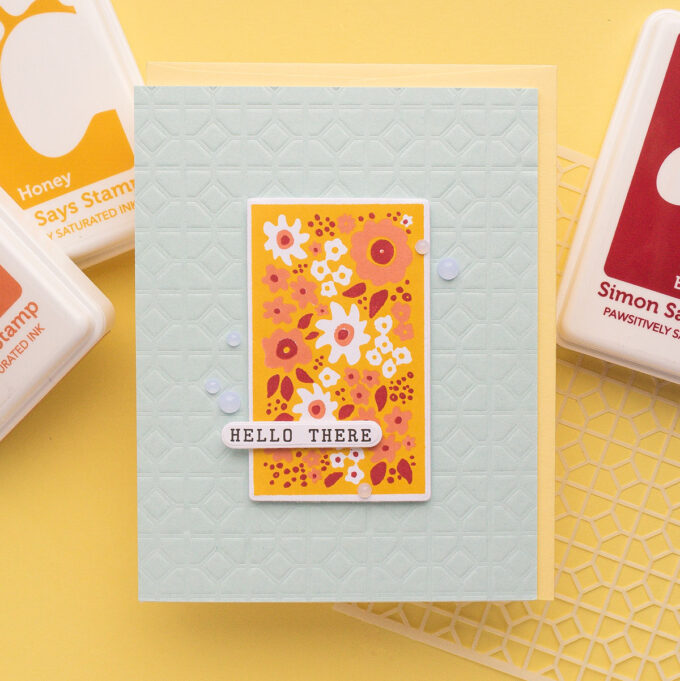 Simon Says Stamp | Flower Block Cards. Video