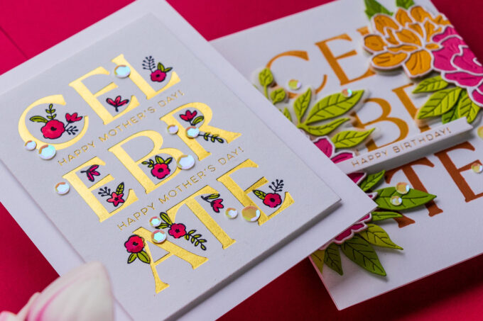 Spellbinders | How to Use Celebrate Flowers Registration Press Plate. Video