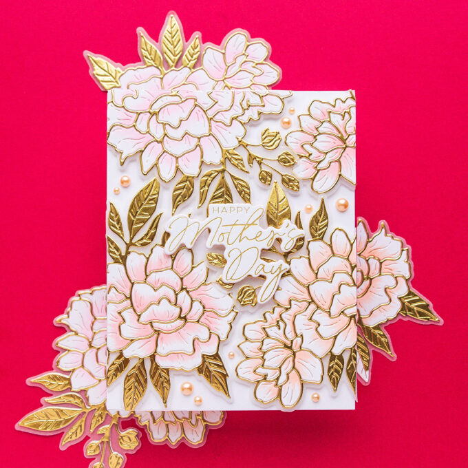 Spellbinders | How to Use Peony Celebration Die. Video