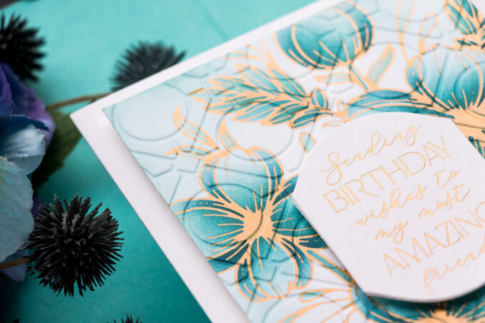 Spellbinders | Interior Design Inspired Card - Glimmering Flowers Collection. Video