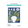Spellbinders Fresh Picked Vase Bouquet Etched Dies