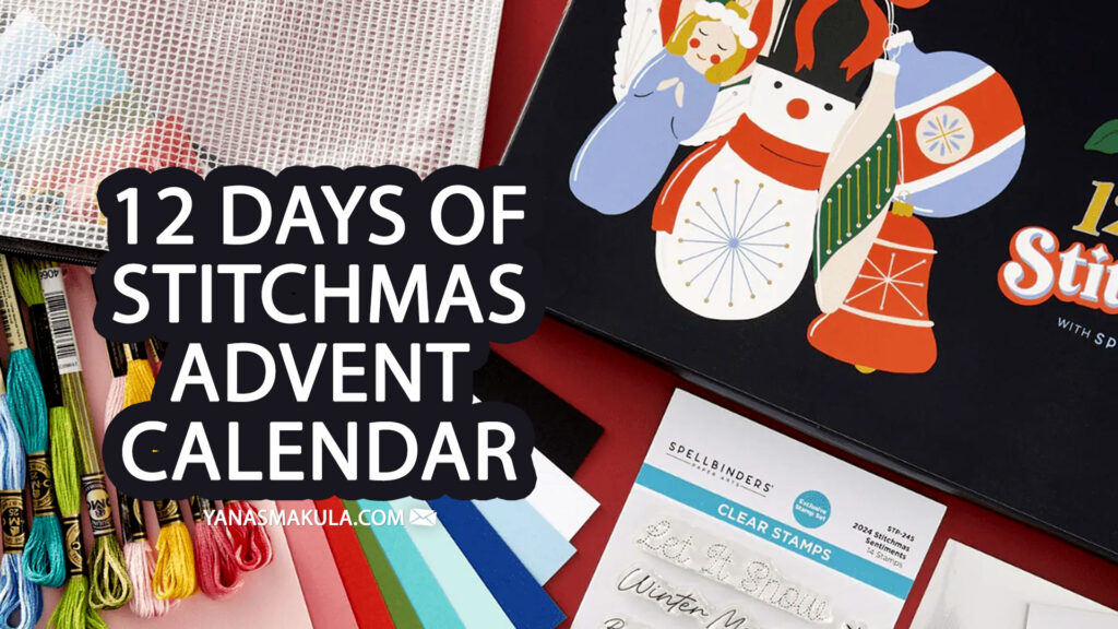 Spellbinders Advent Calendar 12 Days of Stitchmas 2024 (No Spoilers