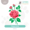 Simon Says Stamp Set of 4 Stencils Elegant Rose