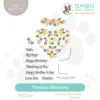 Simon Says Clear Stamps Timeless Blossoms