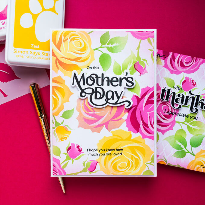 Simon Says Stamp | Using Repetition to Create Stunning Backgrounds. Video
