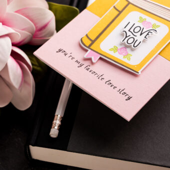 Simon Says Stamp | Mass Produce Book-Themed Cards with Color Blocking. Video