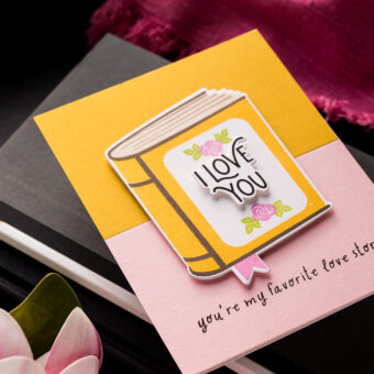 Simon Says Stamp | Mass Produce Book-Themed Cards with Color Blocking. Video