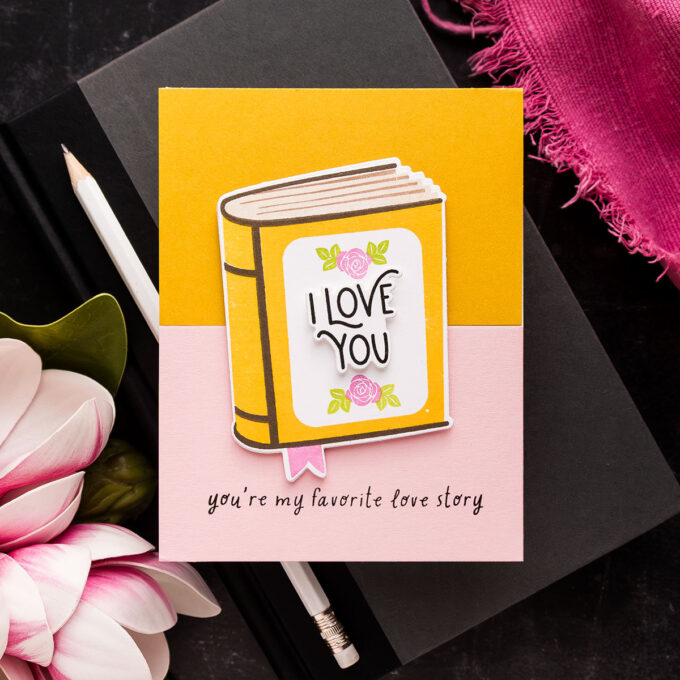 Simon Says Stamp | Mass Produce Book-Themed Cards with Color Blocking. Video