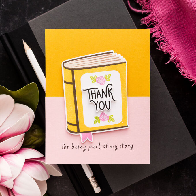 Simon Says Stamp | Mass Produce Book-Themed Cards with Color Blocking. Video
