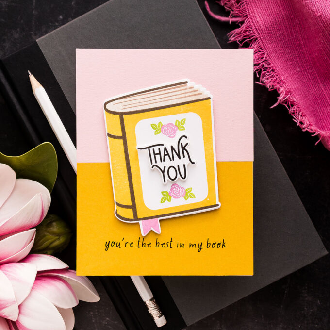 Simon Says Stamp | Mass Produce Book-Themed Cards with Color Blocking. Video