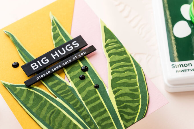 Simon Says Stamp | Ink Blended Snake Plant. Blog Hop + Giveaway + Sale!
