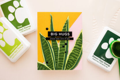 Simon Says Stamp | Ink Blended Snake Plant. Blog Hop + Giveaway + Sale!