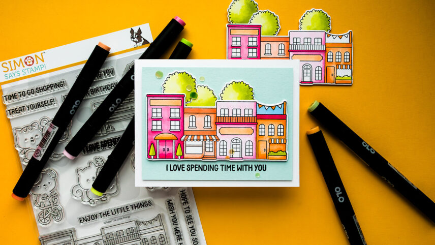 Simon Says Stamp | Creating with a Limited Color Palette. Video