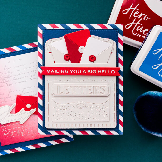 Spellbinders | April-May'25 Club-a-Long. April Stencil of the Month Cards. Video