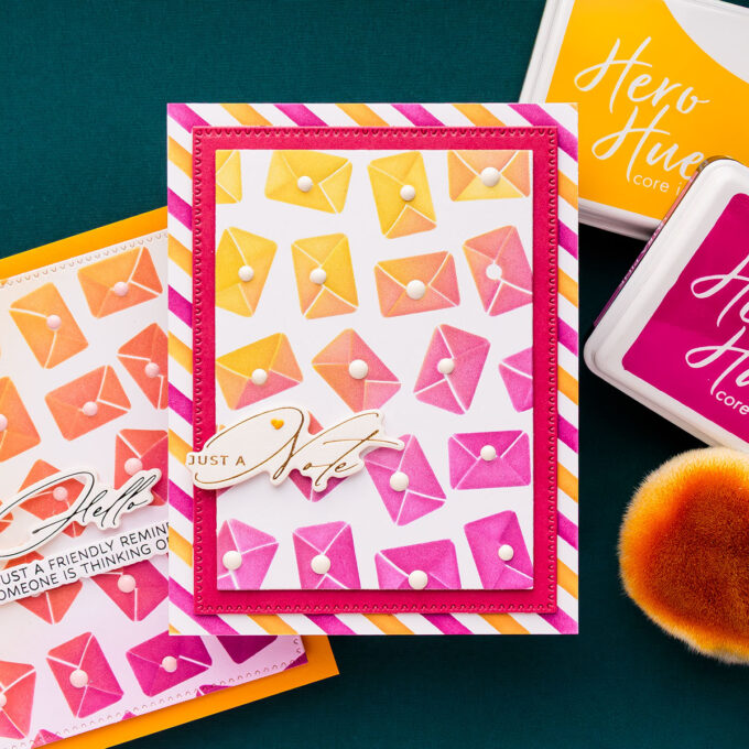 Spellbinders | April-May'25 Club-a-Long. April Stencil of the Month Cards. Video