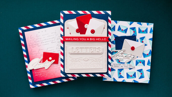 Spellbinders | April-May'25 Club-a-Long. April Stencil of the Month Cards. Video