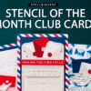 Spellbinders | April-May'25 Club-a-Long. April Stencil of the Month Cards. Video