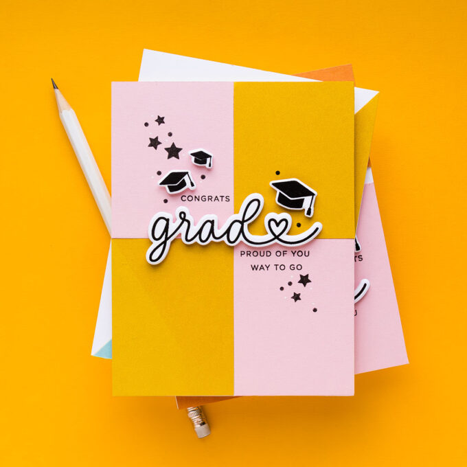 Simon Says Stamp | Color Blocking 5 Ways for Bold, Graphic Graduation Cards. Video