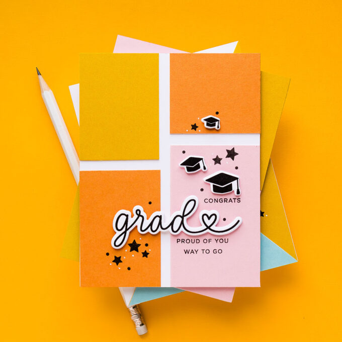 Simon Says Stamp | Color Blocking 5 Ways for Bold, Graphic Graduation Cards. Video