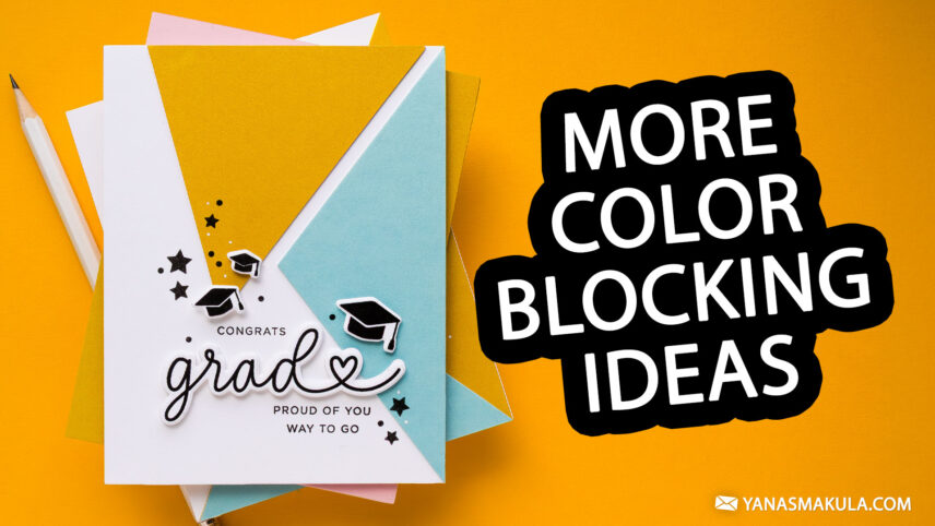 Simon Says Stamp | Color Blocking 5 Ways for Bold, Graphic Graduation Cards. Video
