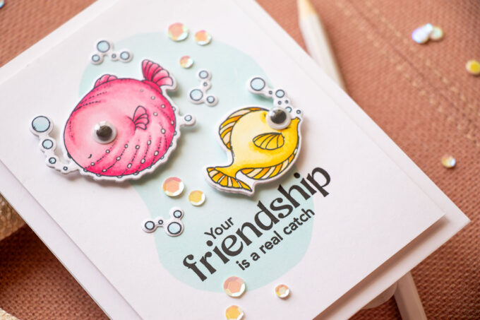 Simon Says Stamp | Undersea Friends Card. Blog Hop + Giveaway