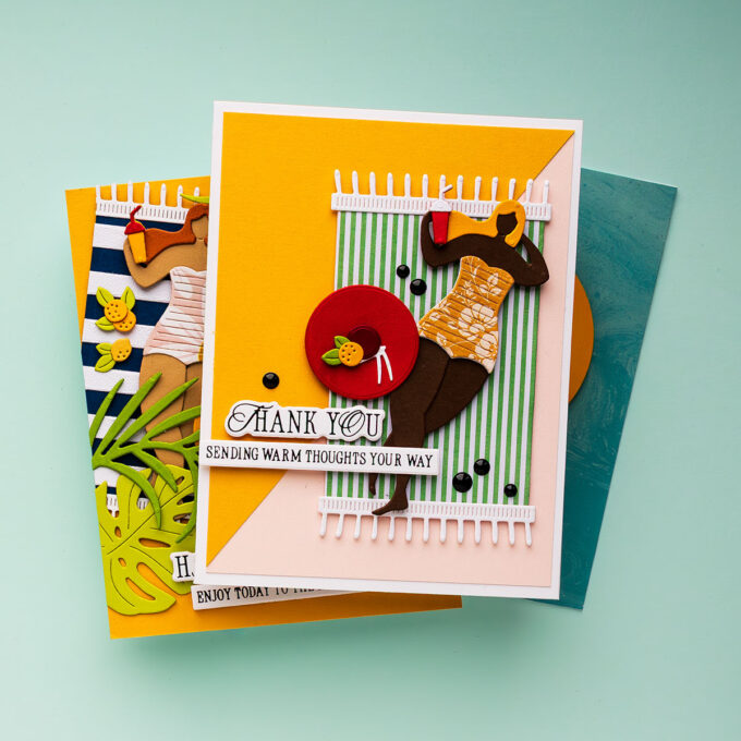 Can You Make 5 Different Cards With One Die Set? Video
