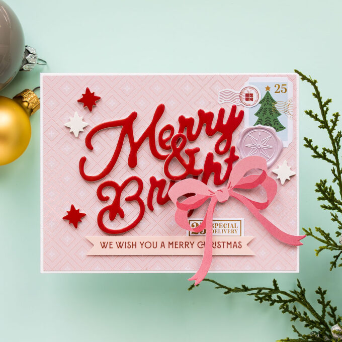 Unboxing Spellbinders Merry Moments Christmas Card Kit + 10 Cards | Video